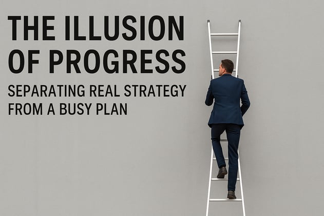 The Illusion of Progress: Separating Real Strategy from a Busy Plan
