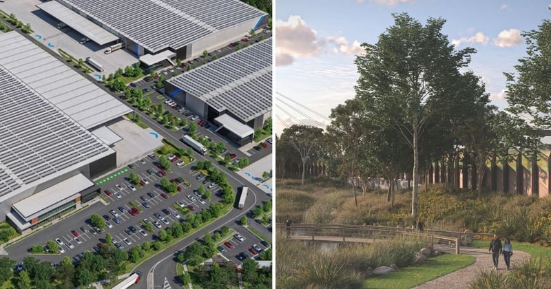 A business hub in Boronia and noise wall worries