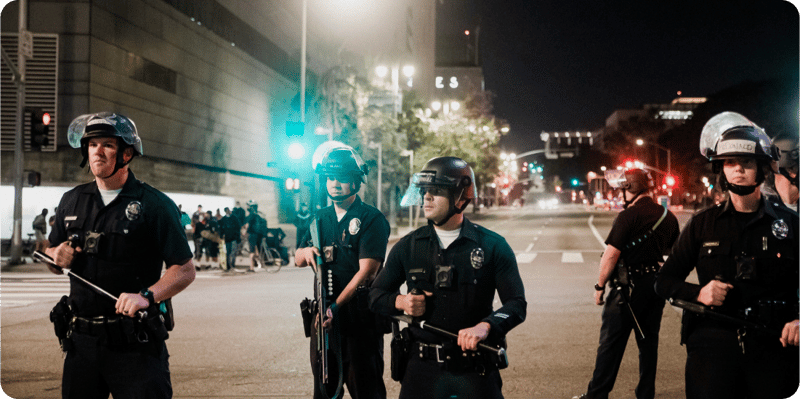 Police Protests Return