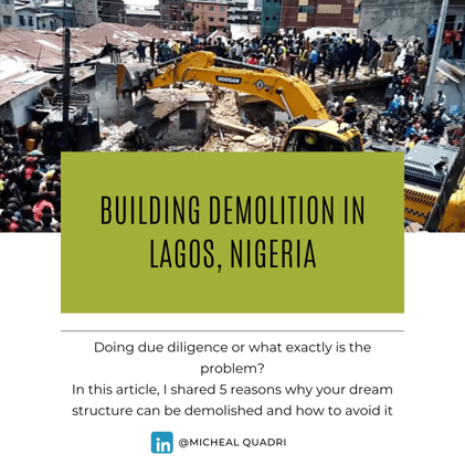 Building Demolition in Lagos