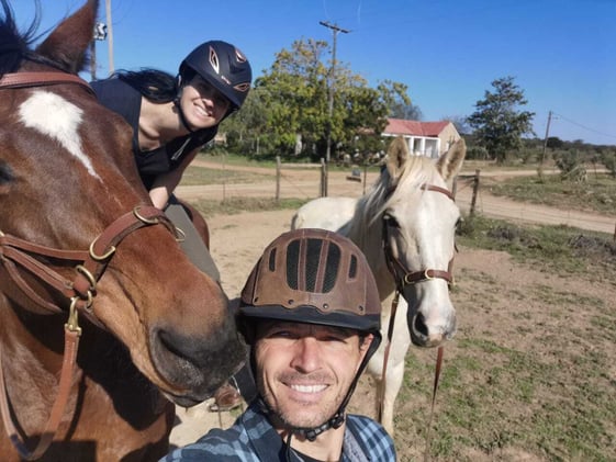Christine and Giacomo from Riebeek-East