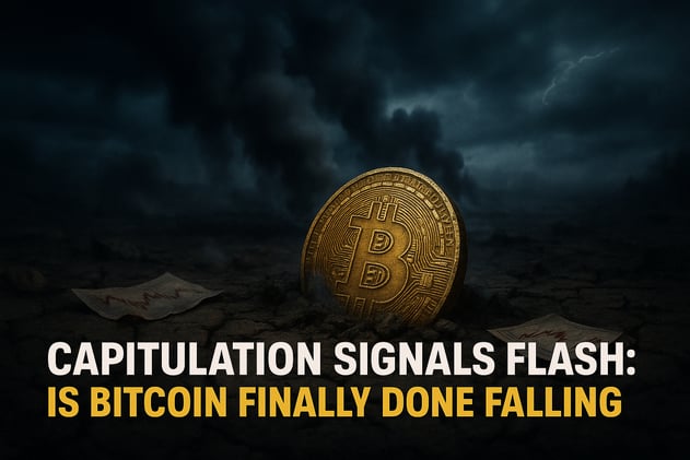 Capitulation Signals Flash: Is Bitcoin Finally Done Falling?