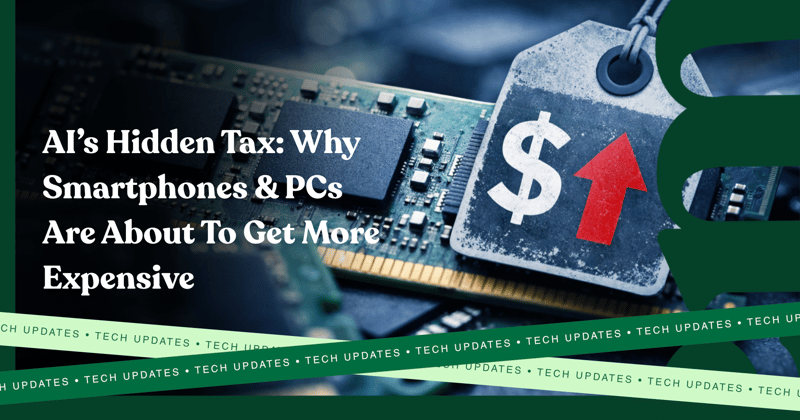 AI’s Hidden Tax: Why Smartphones & PCs Are About To Get More Expensive