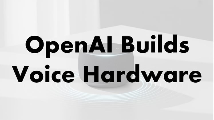 Voice AI Device from OpenAI