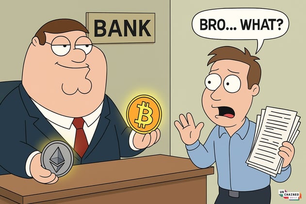 Banks Can Now Pay Gas Fees — OCC Unlocks Crypto for US Banks