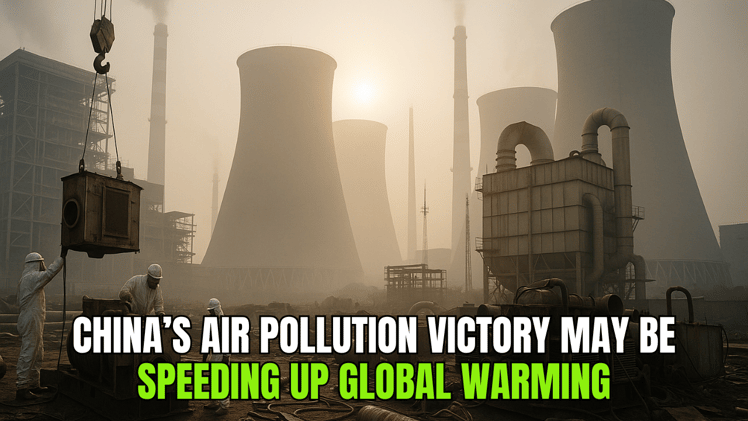 🌱 China’s Air Pollution Victory May Be Speeding Up Global Warming 🏭🛑