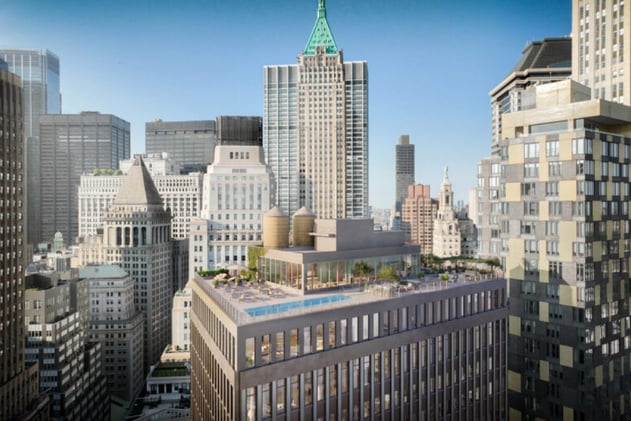 Silverstein and Metro Loft List 55 Broad Street for Sale at $500 Million