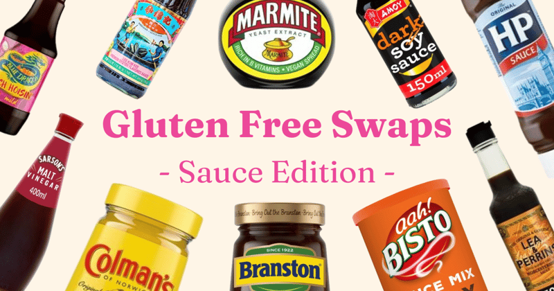 Gluten Free Sauces & Condiments Swaps 🫙🔄️