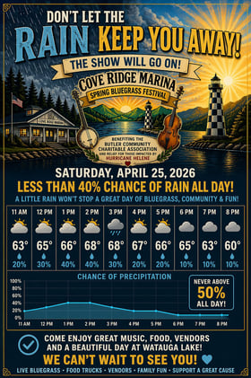 Cove Ridge Marina Spring Bluegrass Festival