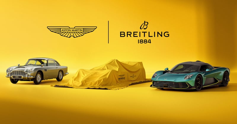 Breitling partners with Aston Martin