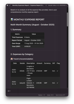 Introducing Expense Report & Fork+Edit functions 