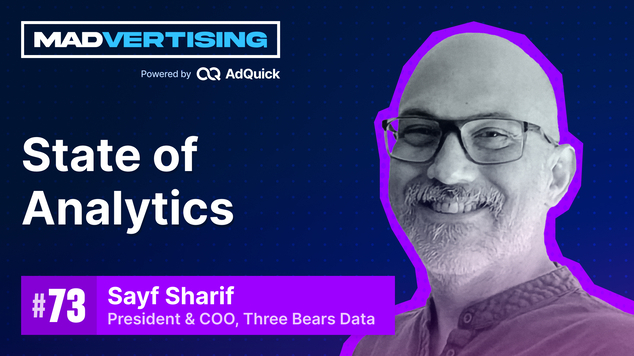 Learn about analytics from Sayf Sharif