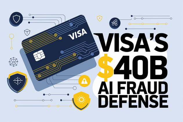 Visa's $40B AI Fraud Defense