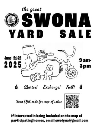 SWONA 6/18 Meeting Reminder