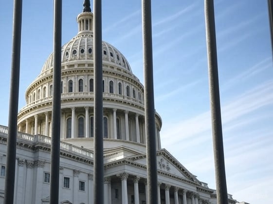 U.S. Government Shuts Down for First Time in Five Years Due to Budget Impasse