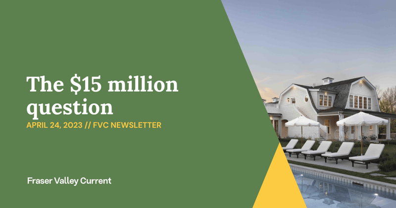 Monday, April 24, 2023 edition — Why a small gravel parking lot costs the same as a luxury home