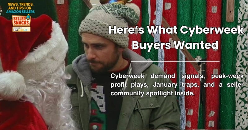 🤖 Here’s What Cyberweek Buyers Wanted