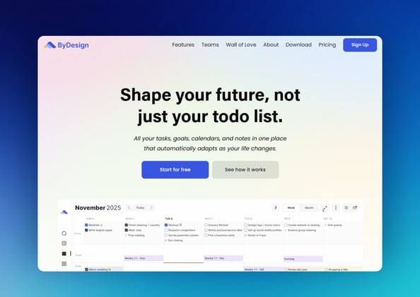 Plans never survive Monday