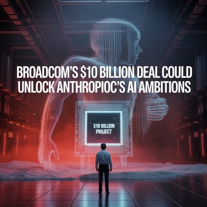 💥Broadcom’s $10 Billion Chip Deal Could Unlock Anthropic’s AI Ambitions