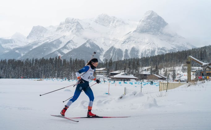 Canmore’s Ema Chlepkova Wins First Senior National Biathlon Title