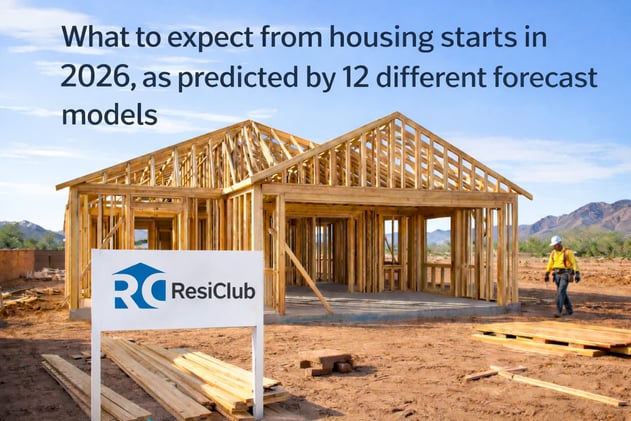 What to expect from housing starts in 2026, as predicted by 12 different forecast models