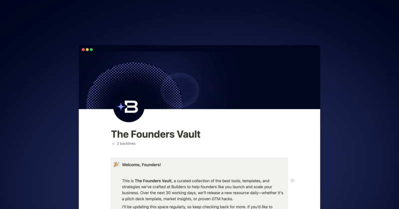 Finals in the Founder’s Vault 🔮
