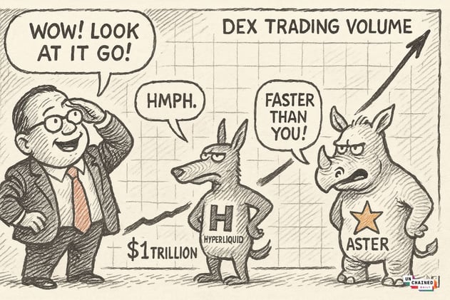 Perp DEXes Smash $1 Trillion Trading Milestone