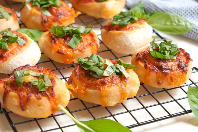 Gluten-Free Sourdough Pizza Scrolls