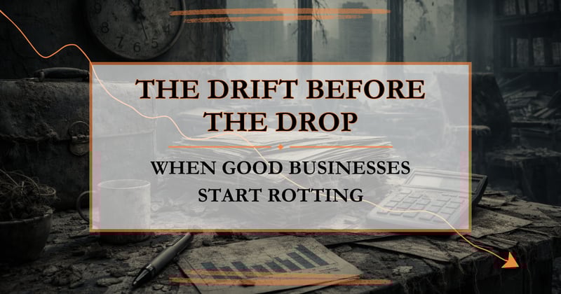 The Drift Before the Drop