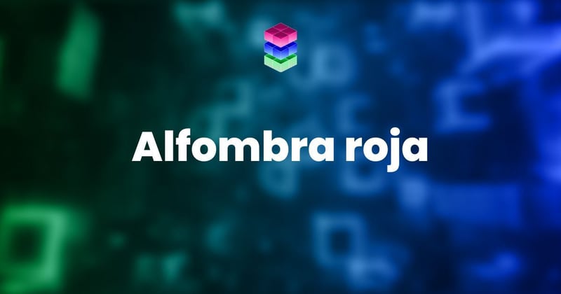 🟦  Alfombra roja