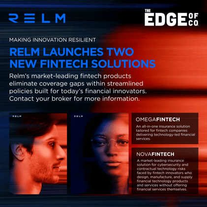 ✨Relm’s OMEGAFINTECH & NOVAFINTECH: Modern Insurance for a New Financial Era