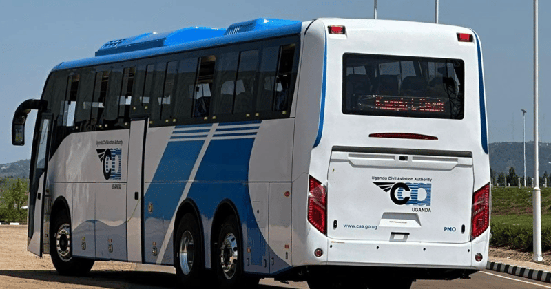 Ugandan firm kicks off 13,000 km e-bus trip