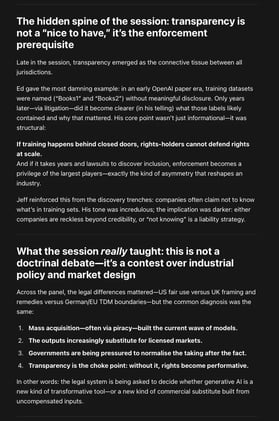 Five years after the UK government first floated an AI-training copyright exception, the debate has hardened into a multi-jurisdictional trench war—legal, political, and economic...