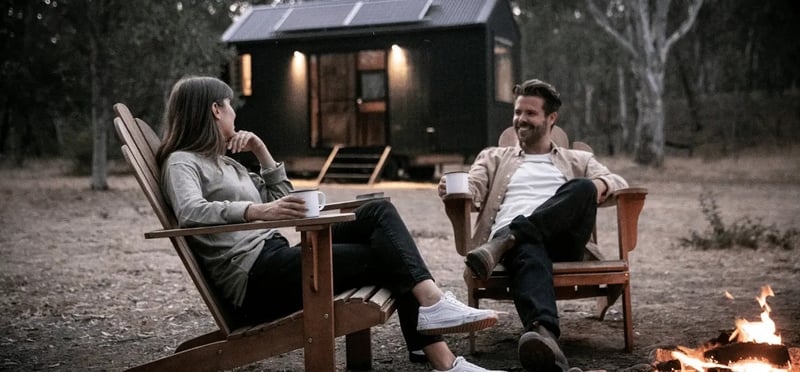 Cabañas socialmente distanciadas para viajes post-COVID