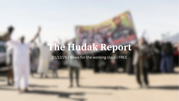The Hudak Report 01/12/26