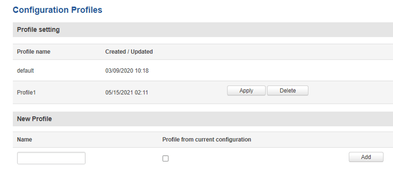 ¿Qué son y para qué sirven los profiles en los routers Teltonika?