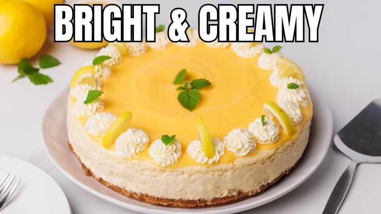 This Might Be My Best Cheesecake Yet 🍋