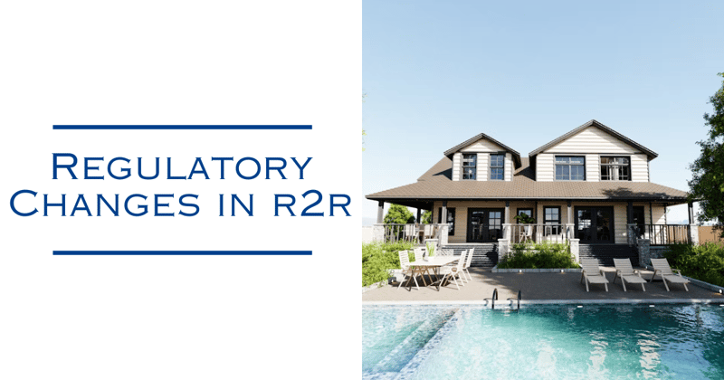 Fears of Being Caught Out by Sudden Regulatory Changes Against R2R