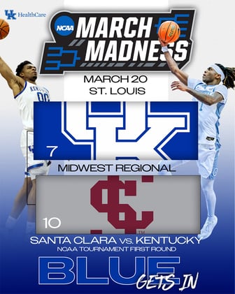 Big Blue Brew 3/20: MBB Plays in NCAA Tourney Today