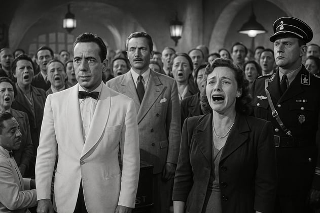 The actors of Casablanca weren’t acting