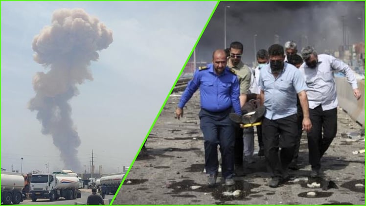 Iran port explosion kills 25 injures 700 in Bandar Abbas
