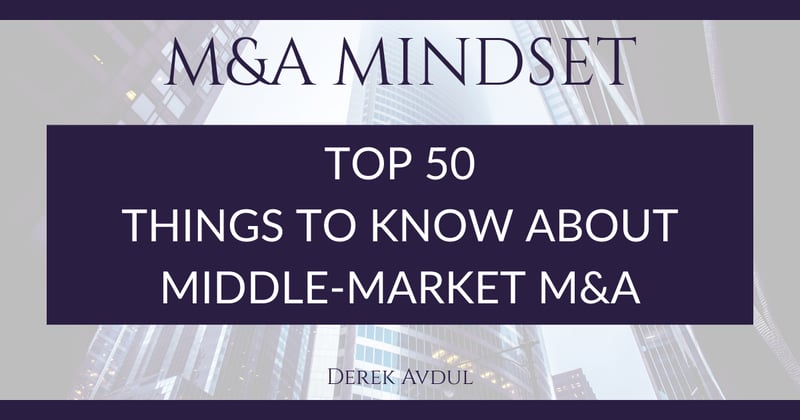 Top 50 Things To Know About Middle-Market M&A