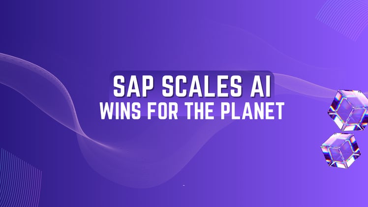 One Database, Many Wins: SAP Unifies AI + Earns Climate Spotlight