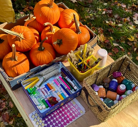 Our Fall Harvest Party...