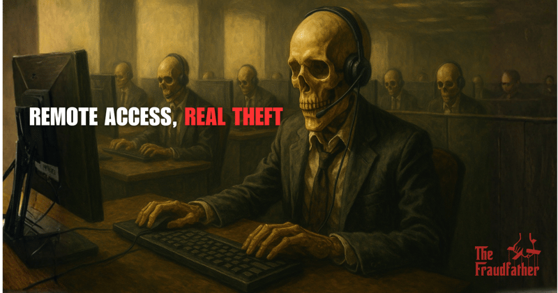 Remote Access, Real Theft