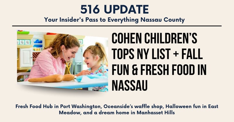 š Cohen Childrenās Tops NY List + Fall Fun & Fresh Food in Nassau