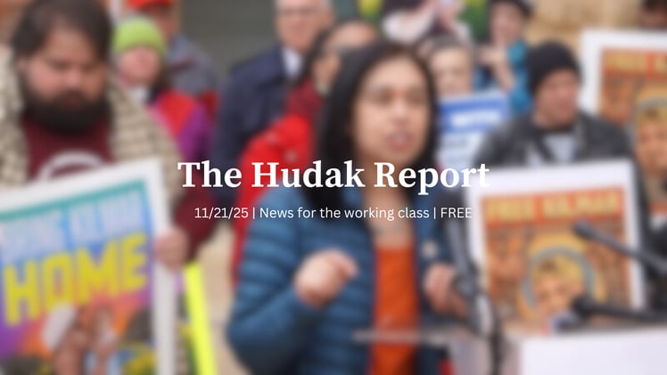 The Hudak Report 11/21/25