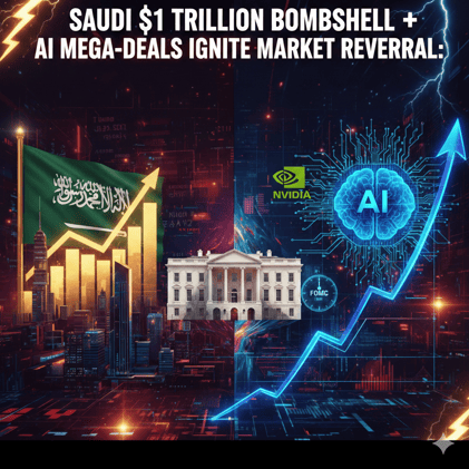 ๐จ SAUDI $1 TRILLION BOMBSHELL + AI MEGA-DEALS IGNITE MARKET REVERSAL: DCG After-Hours Gameplan for November 19, 2025