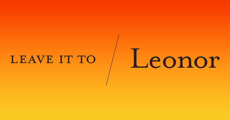 Leave it to Leonor #456