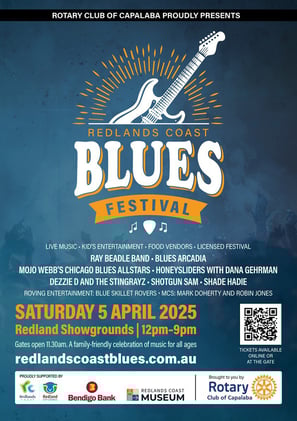 🔵 Redland Coast Blues Fest is Back!